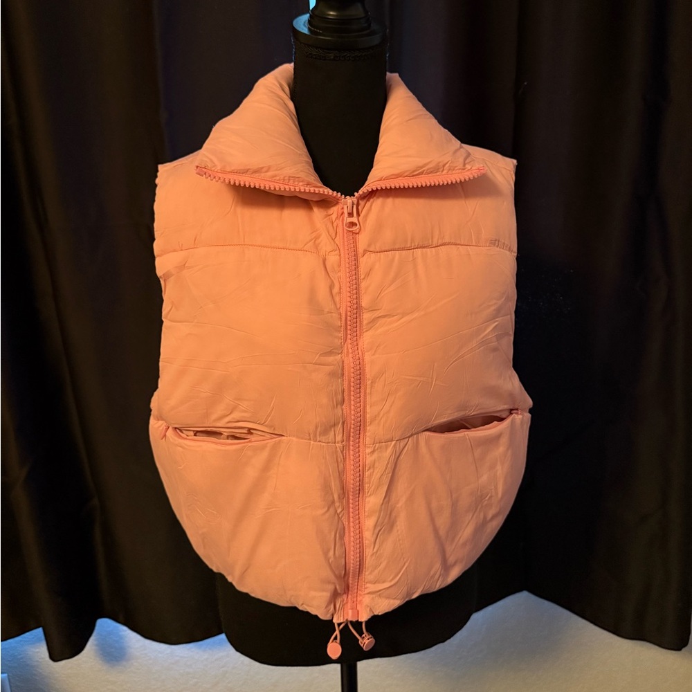 Pink Puffer Vest